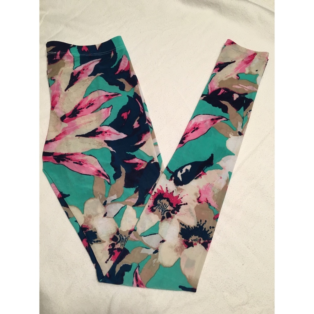 Floral Print Leggings